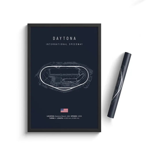 Daytona Track Formula 1  Canvas Wall Decoration